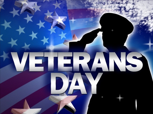 Publlic Notice Veterans Day