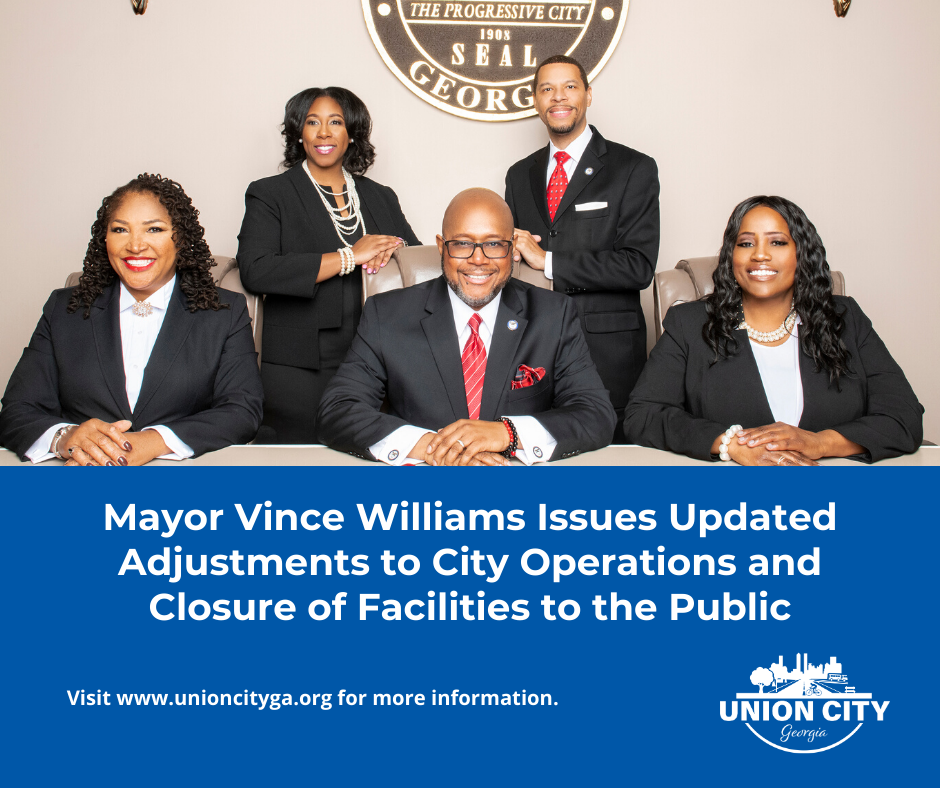 Mayor Williams UPDATED ANNOUNCEMENT