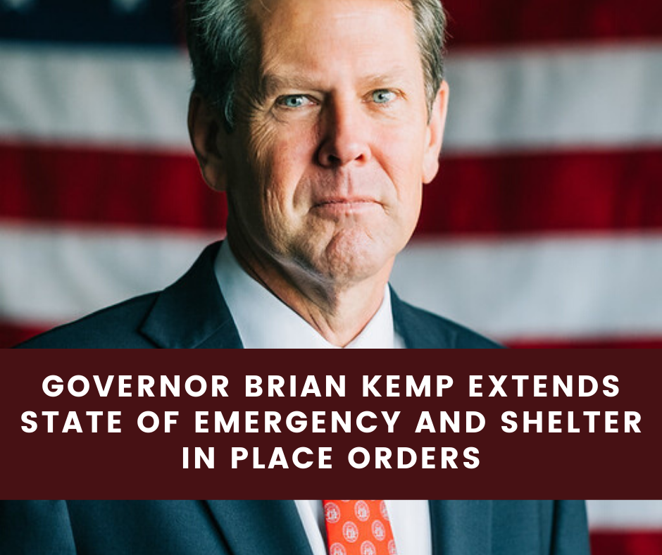 APRIL 9-GOV KEMP EXTENDS ORDERS