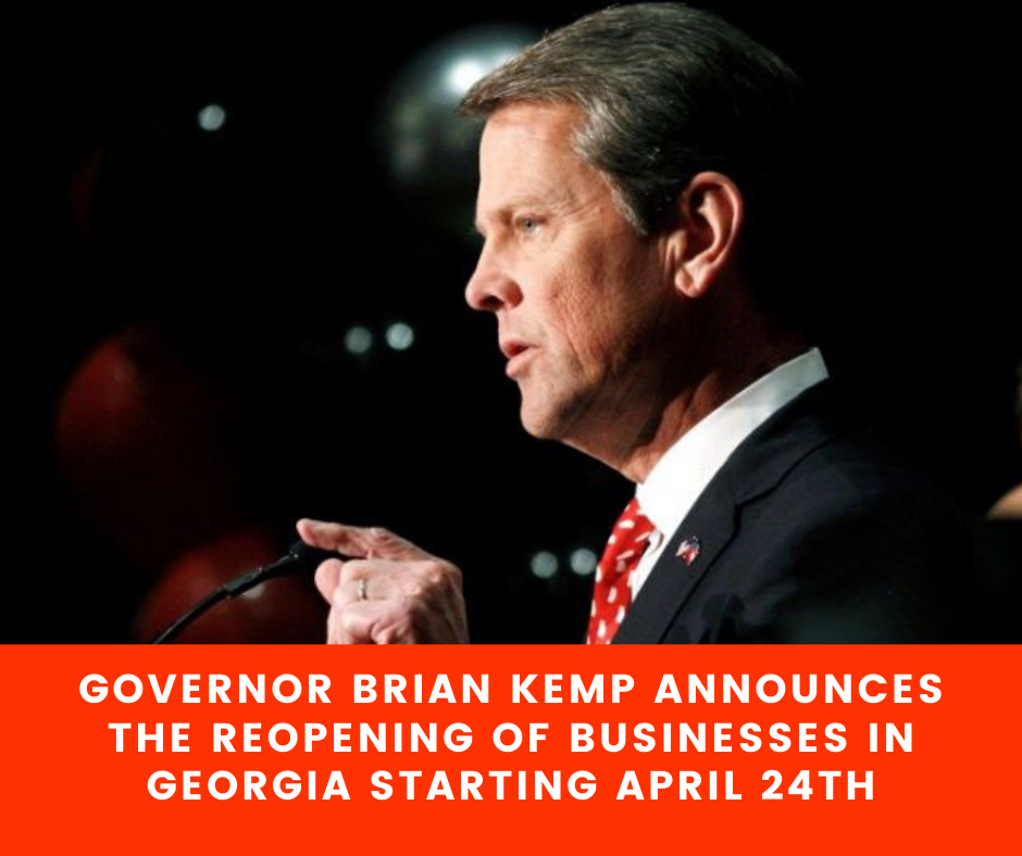 Gov. Kemp Reopens State