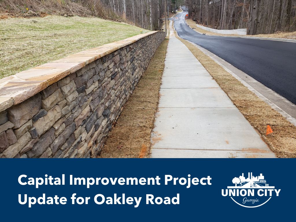 Capital Improvement Project Update for Oakley Road