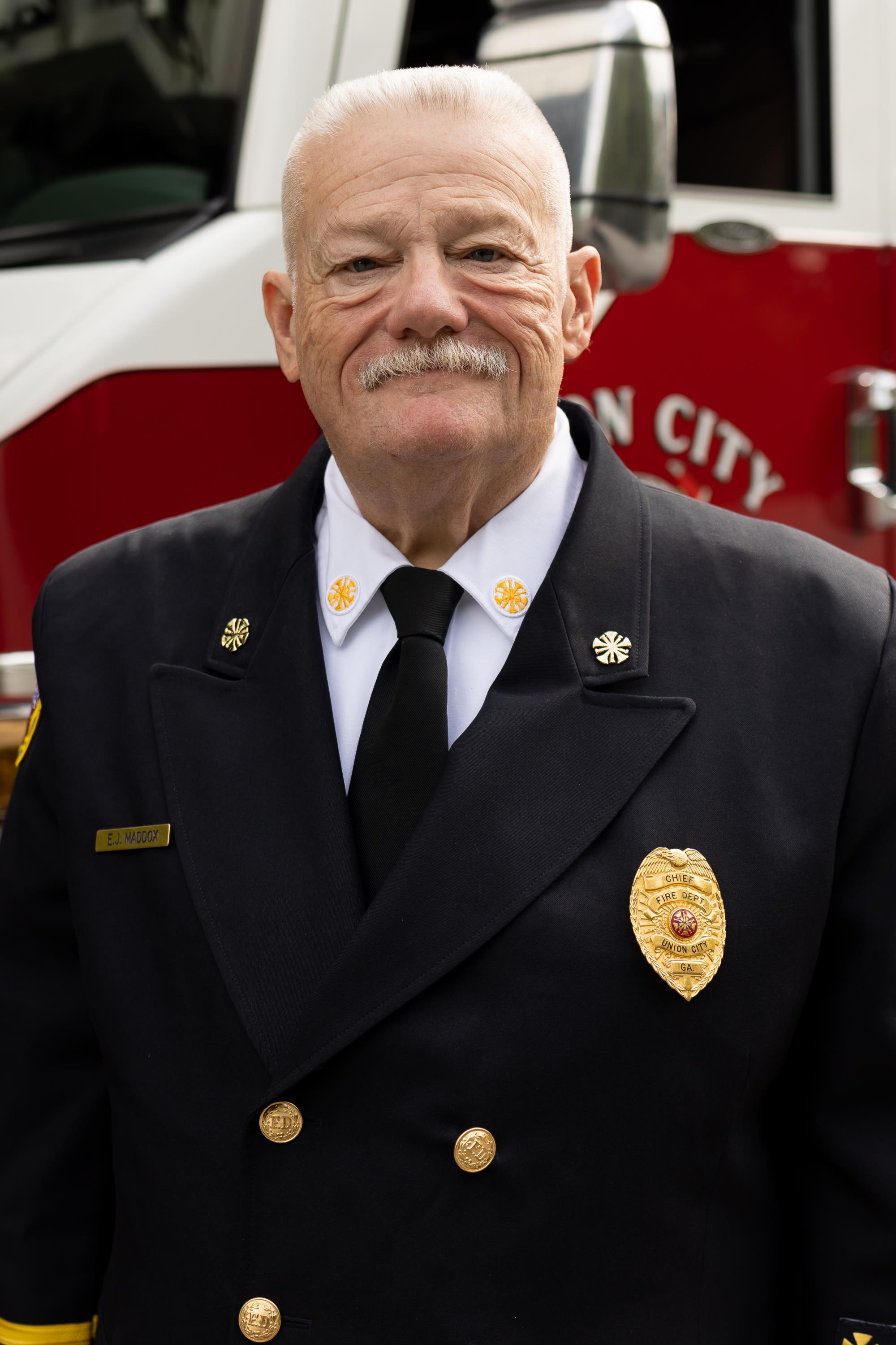 Fire Chief Joe Maddox